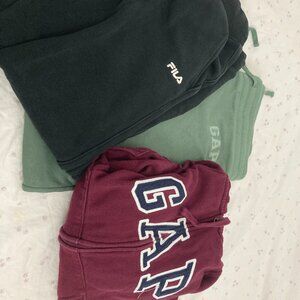Three (3) Gap Filas Sweatshirt and pants (M/L)